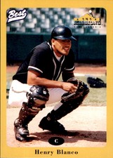 1996 San Antonio Missions Best #1 Henry Blanco Caracas Venezuela Baseball Card
