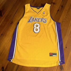 Vtg Nike Team Kobe Bryant #8 Los Angeles Lakers Jersey Men's Size XXL - Picture 1 of 8
