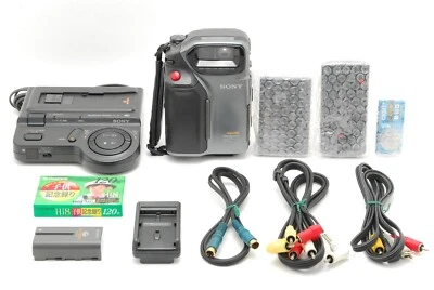 [NEAR MINT/Accessory] Sony Camcoder Video Camera HI-8 CCD-SC7 Gray From JAPAN - Image 1 of 4