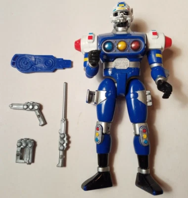 Power Rangers Turbo Blue Senturion Bandai 1997 Quick Draw Action Weapons Vintage - Image 1 of 4