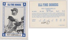 1980 TCMA All Time Brooklyn/Los Angeles Dodgers Blue Back Roy Campanella HOF
