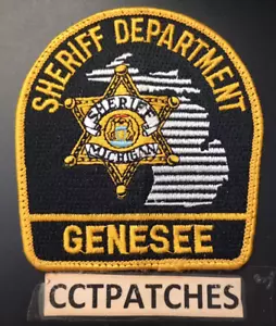 GENESEE COUNTY, MICHIGAN SHERIFF (POLIZEI) SCHULTERAUFNÄHER MI - Bild 1 von 2