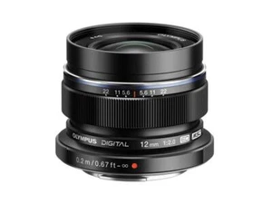 OM System M.Zuiko - 12 mm - f/22 - f/2 - Wide Angle Fixed Lens for Micro Four - Picture 1 of 3