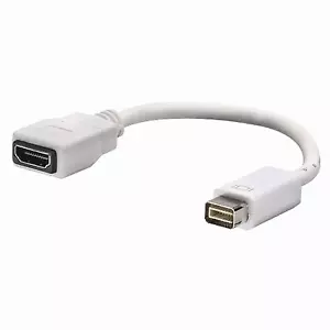 Neu Mini DVI zu HDMI Kabel für Apple Macbook Adapter Konverter Mac iMac 66 - Bild 1 von 1