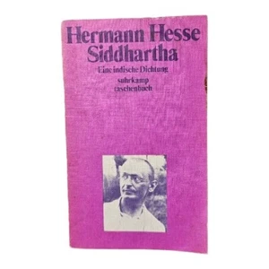 Siddhartha - An Indian Poem by Hermann Hesse and Publisher Suhrkamp Book - Picture 1 of 3