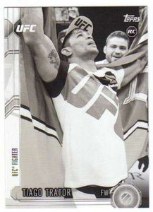 2015 Topps UFC Chronicles Black and White /188 #248 Tiago Trator