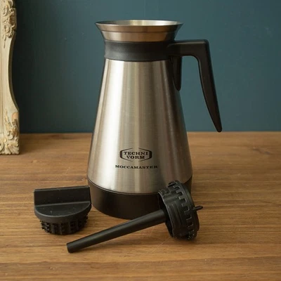 Technivorm Moccamaster Thermal Carafe & Caps Stainless Steel 1.2L Replacement - Image 1 of 4