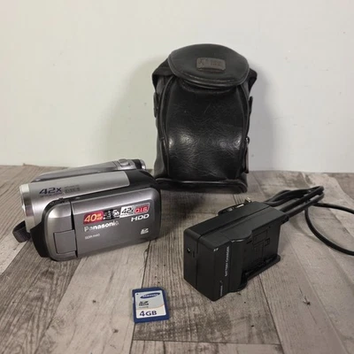 Panasonic SDR-H40 Camcorder HDD 40GB 42x Optical Zoom SD Video Handycam PAL - Image 1 of 4