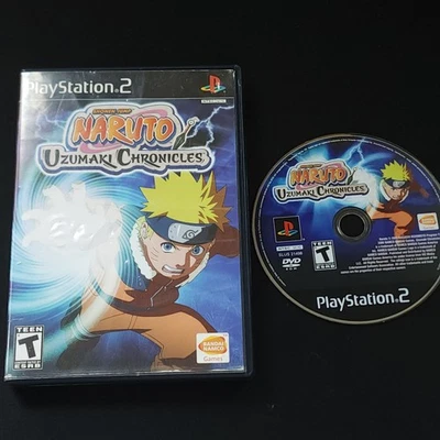 Naruto Uzumaki Chronicles PlayStation 2 PS2 No Manual - Image 1 of 4