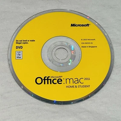 Microsoft Office Mac 2011 Home & Student w/ Product Key - Image 1 of 3