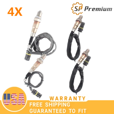 4 шт датчиков кислорода O2 Lambda вверх и вниз по течению для Mercedes-Benz C320 2005 - Изображение 1 из 4