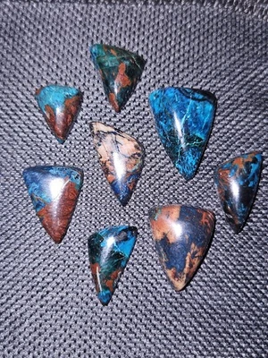 Beautiful Bisbee Lavendar Pit Stones - 8 pieces - 57.80 carats total - Image 1 of 4