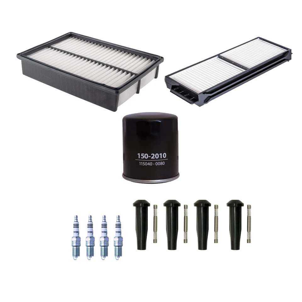 Kit de afinación Denso NGK 4 bujías y botas Kit para Mazda 3 2,0 L L4 2004-2005 Foto 1 de 1