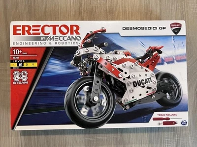 Erector By Meccano Desmosedici GP Motorcycle New Level 2 Ducati READ - Image 1 of 2