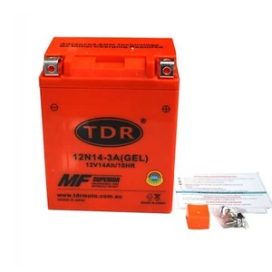 12N14-3A = YB14L-A2 Motocycle Battery for Yamaha FZR1000 FJ1200 Suzuki GSXR1100 - Picture 1 of 7