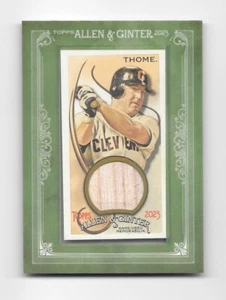 Mini reliquias enmarcadas Allen & Ginter Jim Thome A&G 2023 - Cleveland - MFR-JT - Imagen 1 de 1