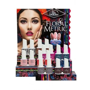 IBD Just Gel Polish - FLORAL METRIC Collection 2014 - All 8 shades 56848-56855 - Picture 1 of 11