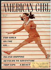 AMERICAN GIRL Magazine April 1967 Teen Fashion, etc.