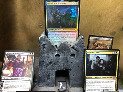 "Wilhelt, the Rotcleaver" Dimir Zombies Deck - Custom Commander Deck, EDH, MTG - Image 1 of 4