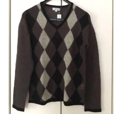 Suéter Cárdigan Tejido Fino D-FY Talla M Probado Solo Color Negro Usado 2502SA Foto 1 de 3