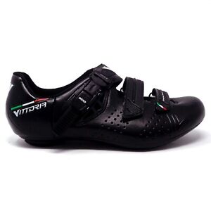 Vittoria Hera Men's Road Cycling Shoes Black - Size 41 EU / 8 US