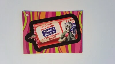  2008 Wacky Pack Flashback #60 '76 Ghoul Humor - Packages WP1 - Image 1 of 2