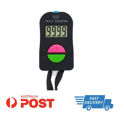 Digital Electronic Hand Tally Counter Clicker with battery - AU Stock - image 1 of 4