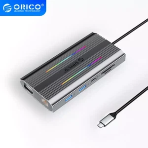 Orico 12 in 1 Multifunctional RGB USB-C Docking Station XDR-X2 - Afbeelding 1 van 5