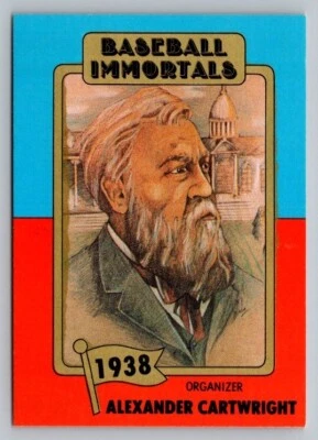 Baseball Trading Card | Baseball Immortals Series, Alexander Cartwright #15 - Image 1 of 2