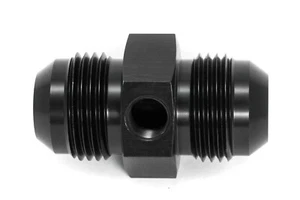 Adaptador de sensor NPT 1/8" Dash 12 negro anodizado conexión de sensor - Imagen 1 de 2