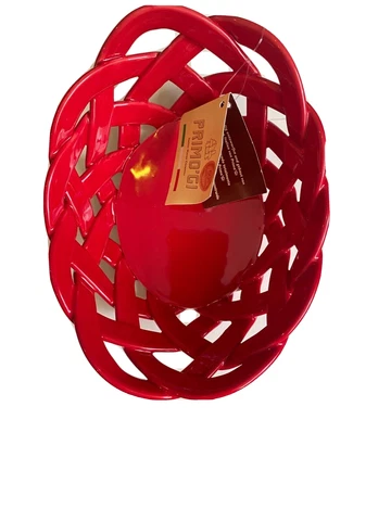 Primo-Gi Primogi Italian Woven Ceramics Basket Red Limited 50th Anniversary Cover