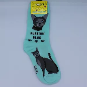 Calcetines Foozys para mujer azul ruso talla 9-11 verde claro - Imagen 1 de 1