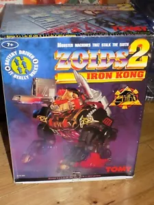 Zoids 2 Iron Kong Extremely Rare Vintage Toy Complete UNUSED NEW - Picture 1 of 5