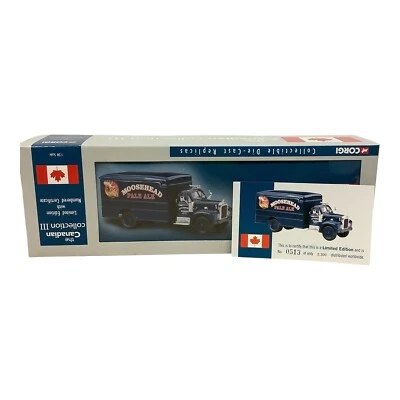 Moosehead Mack B Box Van Corgi Canadian Collection III LE 1:50 scale Die Cast - Image 1 of 4