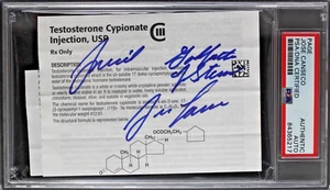 Jose Canseco Signed Godfather of Steriods Autographed JUICED Phamplet RARE PSA - Picture 1 of 5