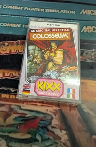 Computadora MSX Colosseum (KIXX 1986) (cinta, manual, caja) clásica de 8 bits - Imagen 1 de 2