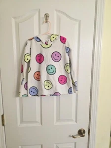 Toddle Girl The Children Place Hoodie Sweatshirt with Coloful Smile Size 5T - Picture 1 of 2