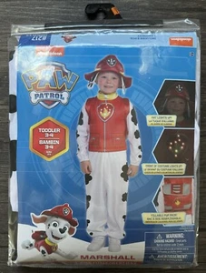 Paw Patrol Costume Size Marshall: Toddler 3-4 - Picture 1 of 2