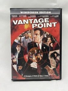 Vantage Point (DVD, 2008) Block Buster Case - Imagen 1 de 2