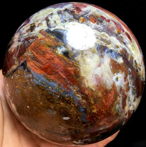 1100g WOW! NATURAL RARE PIETERSITE CRYSTAL Pietersite SPHERE BALL HEALING #128 - Picture 1 of 12