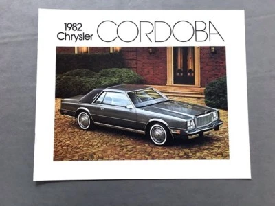 1982 Chrysler Cordoba and LS Original Canada Car Sales Brochure Catalog - Image 1 of 4