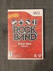 Rock Band Track Pack: Vol. 2 (Nintendo Wii, 2008) Brand New Sealed