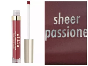 2 Pack Stila Stay All Day Sheer Liquid Lipstick SHR PASSIONE Full Sz 0.10 Oz R/8 - Picture 1 of 4