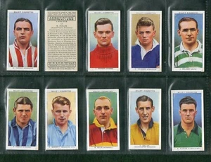 Cigarette cards Association footballers, Aston Villa. Everton,Arsenal, Chelsea, - Picture 1 of 5