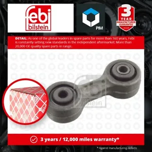 Anti Roll Bar Link Rear Left or Right 07248 Febi Stabiliser Drop Link Quality - Picture 1 of 2