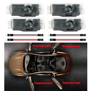 4PCS Car Door Projector Light Auto Lighting Decoration For BMW Most Series - Picture 1 of 9