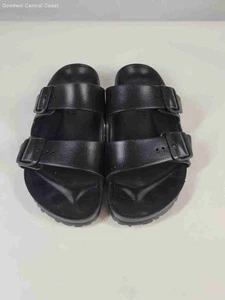 Birkenstock Unisex Adults Black Sandals Size - Picture 1 of 8