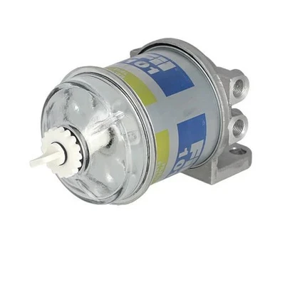 Conjunto de filtro de combustible diésel - Tazón de vidrio tipo CAV puertos de 1/2" Foto 1 de 4