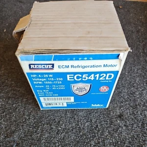 Nidec EC5412E Rescue ECM Refrigeration Motor 4-25W 115-230V 1550-1725 RPM -2 Pin - Picture 1 of 2