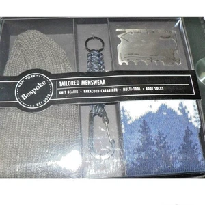 Bespoke Men Tailored Menswear Outdoor Box Set, Grey/Blue One Size MSRP $ 80 - Picture 1 of 10